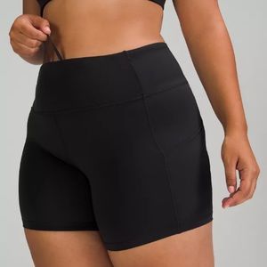Lululemon Fast and Free 4in shorts with pockets